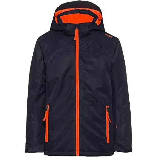 CMP Kinder-Skijacke aus Twill mit abnehmbarer Kapuze