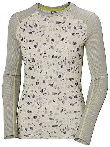 Helly Hansen Damen W Lifa Merino Crew - Terrazzo Granit