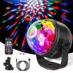 LED Party Lampe mit Fernbedienung für Disco, Party und Weihnachten