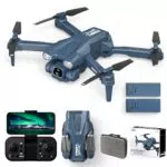 Drohne mit Dual Kamera 4K, Elektrische AIdrone RC Quadcopter für Kinder mit 2 Kameras und 2 Akkus