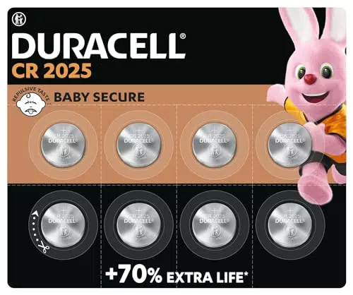 Duracell Specialty 2450 Lithium-Knopfzelle 3 V, 2er-Packung entwickelt für die Verwendung in Schlüsselanhängern