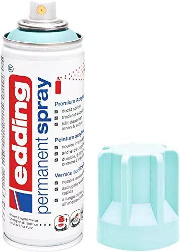 Edding 5200 Permanent Spray - Acryllack für Glas, Metall, Holz, Keramik - Lackspray, Acrylspray, Farbspray
