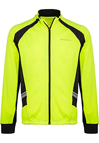 Verner Jacke für Ausdauerläufer - Sicherheitsgelb