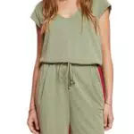 ESPRIT Damen 063EE1L302 Overalls, 461/DARK Turquoise 2