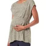 ESPRIT Maternity Damen Blouse Nursing Short Sleeve Allover Print Bluse