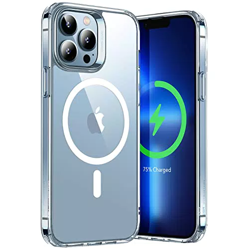 Hülle für iPhone 15 Pro mit MagSafe-Kompatibilität - Militärnorm Schutz - Kratzfeste Rückseite - Magnetisches HandyHülle Case für iPhone 15 Pro