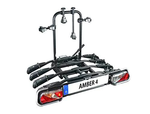 EUFAB 11514 Fahrradträger LUKE, E-Bike geeignet, Diebstahlschutz