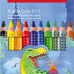 Faber-Castell Buntstifte Set Jumbo Dino inkl. Metallic Stifte und Sticker