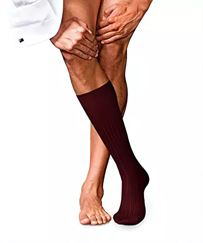 FALKE Herren Kniestrümpfe No. 13 M KH Feinste Piuma Baumwolle lang einfarbig
