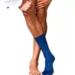 FALKE Herren Socken aus Wolle und Seide, einfarbig.
