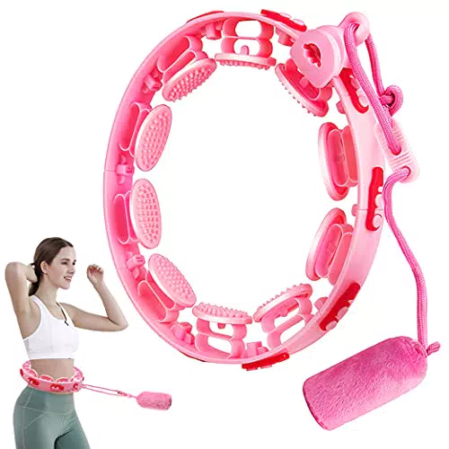 Smart Hula Reifen Hoop für Fitness und Massage - Verstellbarer Hoola Hoop