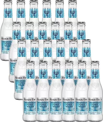 Fever-Tree Mediterranean Tonic - 24er Packung, 200 ml, MEHRWEG