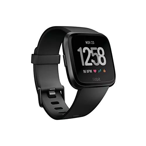 Fitbit Versa Smartwatch für Gesundheit & Fitness mit Herzfrequenzmessung und Musikwiedergabe