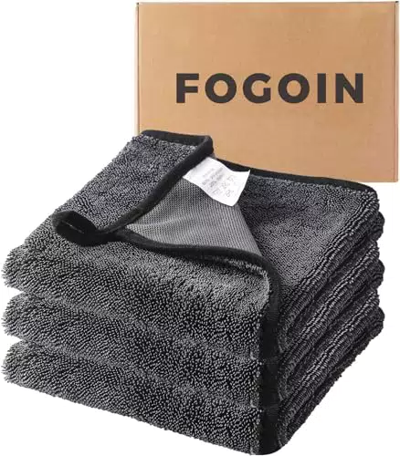 FogoIn Mikrofasertuch für Bad und Auto - Super Saugfähig und Schnell Trocknend