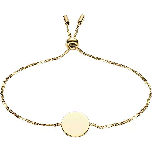 Fossil Armband Damen Klassiker Silber Edelstahl JF03168040