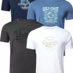 Sportliches Herren T-Shirt aus 100% Baumwolle - 4er Set