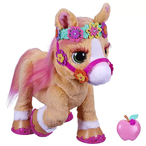 Hasbro FurReal Cinnamon - Elektronisches Pony mit 80 Geräuschen und Reaktionen