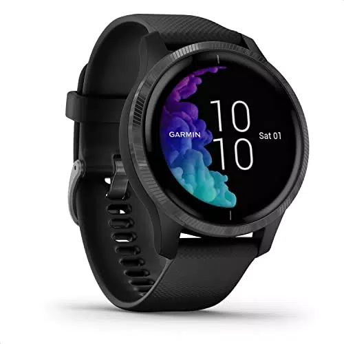 Garmin Venu GPS-Fitness-Smartwatch mit AMOLED Display und 20 Sport-Apps
