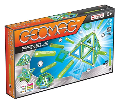 Geomag - Magnetische Bausteine für Kinder ab 5 Jahren - Schweizer Herstellung - STEM-Spiele