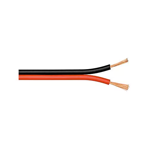 Goobay Lautsprecherkabel 2x0,75mm² CCA Litze - Audio Boxenkabel Meterware