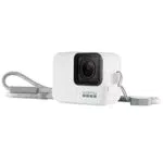 GoPro Hülle + Trageband Weiß