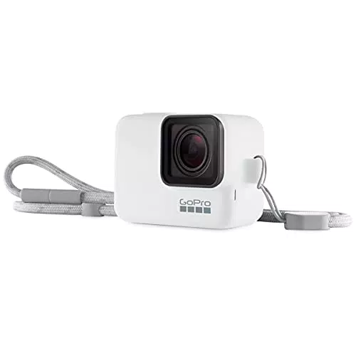 GoPro Hülle + Trageband Weiß