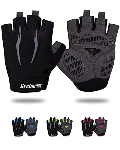 Fahrradhandschuhe von Grebarley - Rutschfeste Mountainbike Handschuhe für Herren und Damen