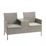 greemotion Rattan Bank Felin mit Tisch