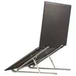 Hama Aluminium Notebook-Ständer höhenverstellbar, neigbar: Ergonomischer Laptop-Ständer
