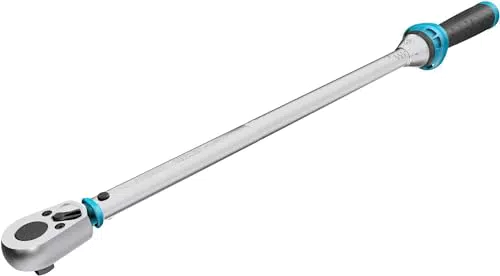 HAZET Drehmomentschlüssel 1/2 Zoll 5123-3CT, 60 – 320 Nm, Vierkant 12,5 mm, Toleranz 3 %, Drehmomentschlüssel Auto - 628 mm