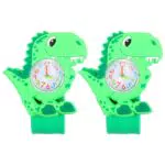 Kinderuhr Dinosaurier Silikon Armbanduhr für Kinder - Slap-on Uhr