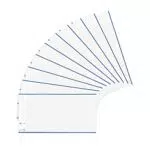 HERMA HERMÄX Classic Buchumschläge 27 x 54 cm - Transparente Buchhüllen aus abwischbarer Folie