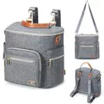 Homlynn Wickelrucksack für Eltern - Multifunktionaler Wickeltaschen Rucksack