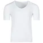HUBER Herren T-Shirt Unterwäsche, Weiß