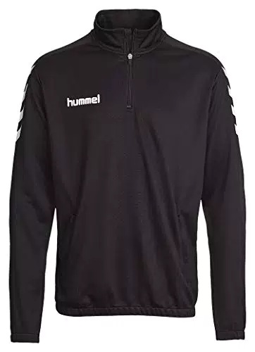 Hummel Jungen Core Sweatshirt mit halbem Reißverschluss - Kindergröße 164-176