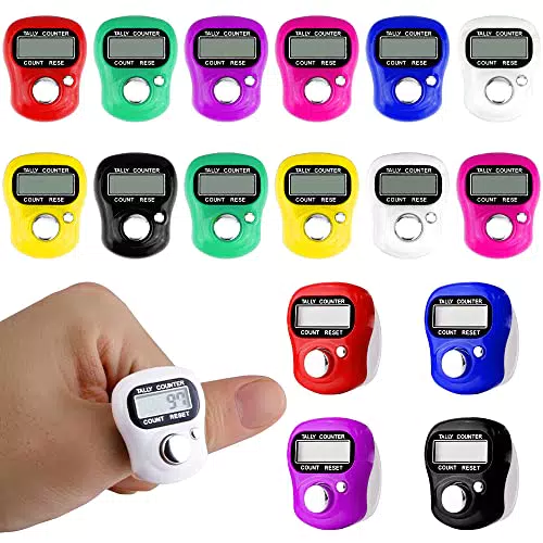 Elektronischer Fingerzähler mit LCD-Anzeige für Sporttrainer und Schulen