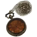 Antike Taschenuhr Steampunk Vintage Hängeuhr für Männer und Frauen - Quarz Uhrcharm