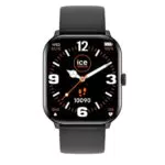 Ice-Watch - ICE smart Black - Schwarze Smartwatch für Herren/Unisex mit Silikonarmband - 021409