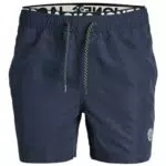 JACK & JONES Herren Badehose JPSTFIJI Schwarz.