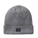 JACK & JONES Herren Strickmütze Gr. One Size, Schwarz - Schwarz