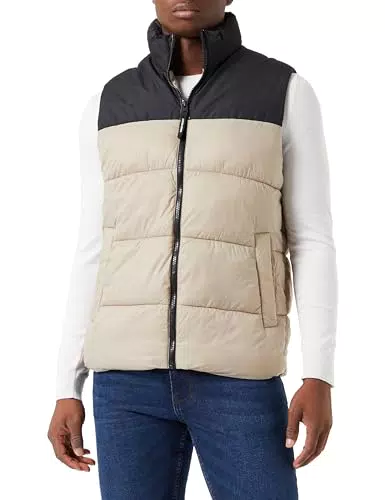 JACK & JONES Herren JJETOBY Bodywarmer Collar SN Weste