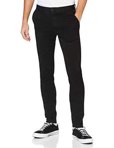 JACK & JONES Marco Phil Hose, Schwarz, Herren