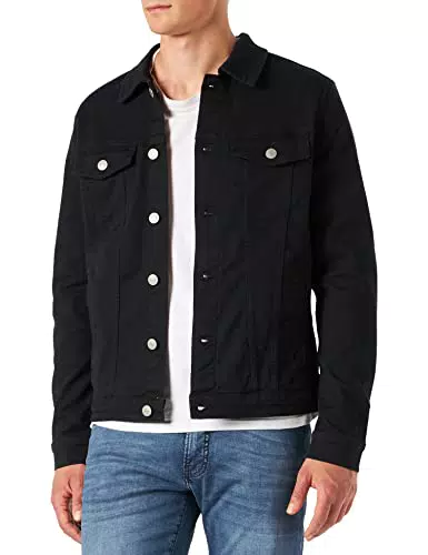 JACK & JONES Men's JPSTALVIN JJJACKET AKM 528 NOOS, Black