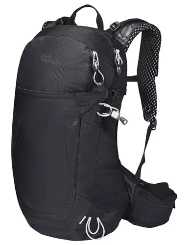 Jack Wolfskin Rucksack CROSSTRAIL 22 - Schwarz