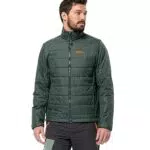 Jack Wolfskin Herren Jacke LAPAWA INS JKT M - Schwarz Oliv