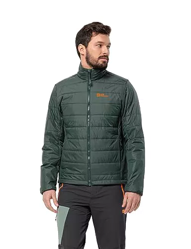 Jack Wolfskin Herren Jacke LAPAWA INS JKT M - Schwarz Oliv