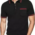 JACKETOWN Herren Polo Shirt Kurzarm - Atmungsaktives Sport Polo für Männer