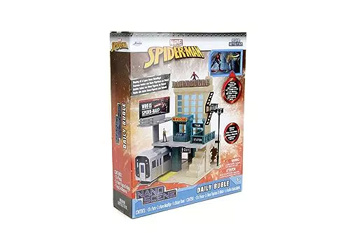Spider-Man Kulisse Daily Bugle - Marvel Sammelfiguren Set