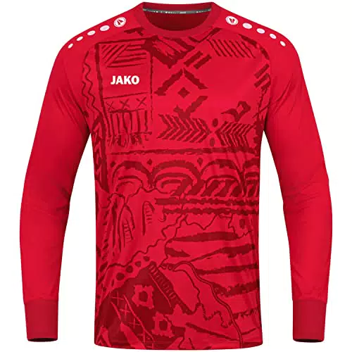 JAKO Herren Torwarttrikot Tropicana - Sportrot (Größe S)