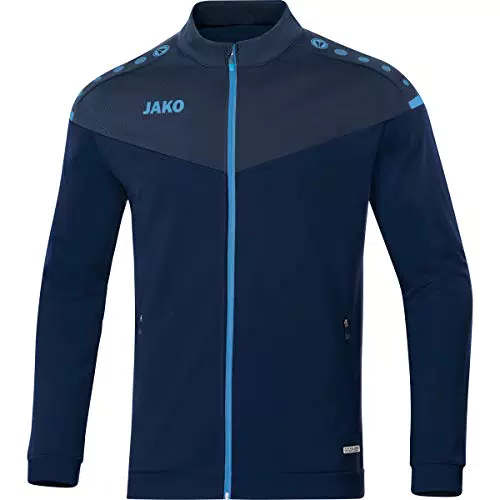 JAKO Kinder Polyesterjacke Champ 2.0, weiß, 116, 9320
